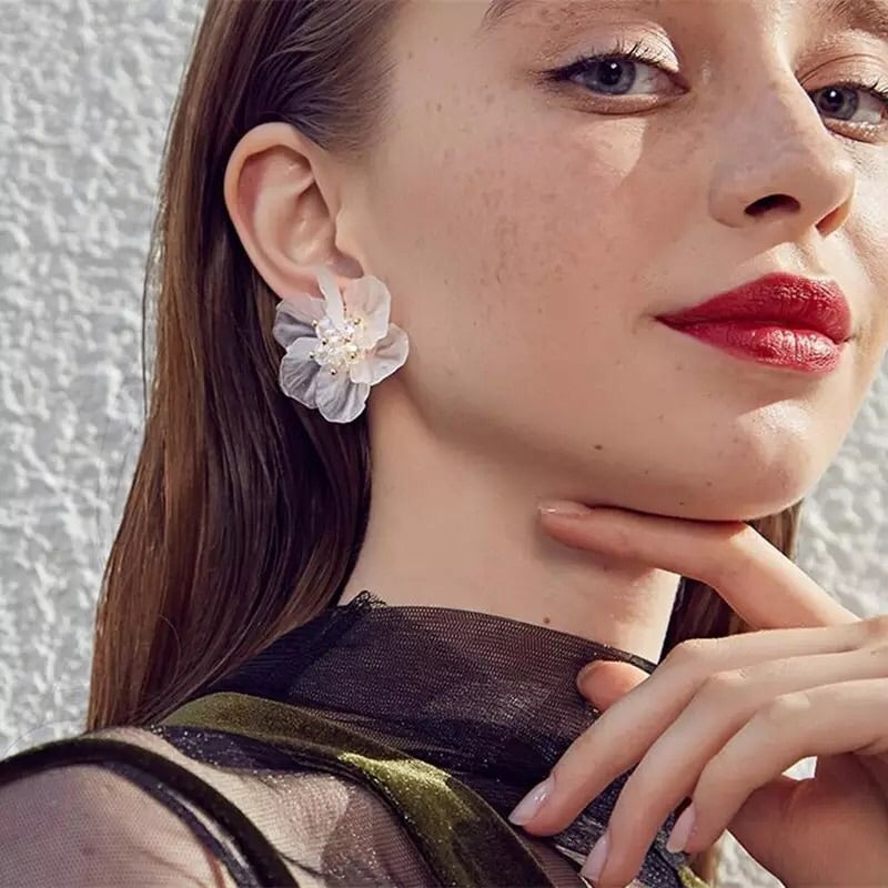 Anne Flower Stud Earring Collection - Accessories By Frieda