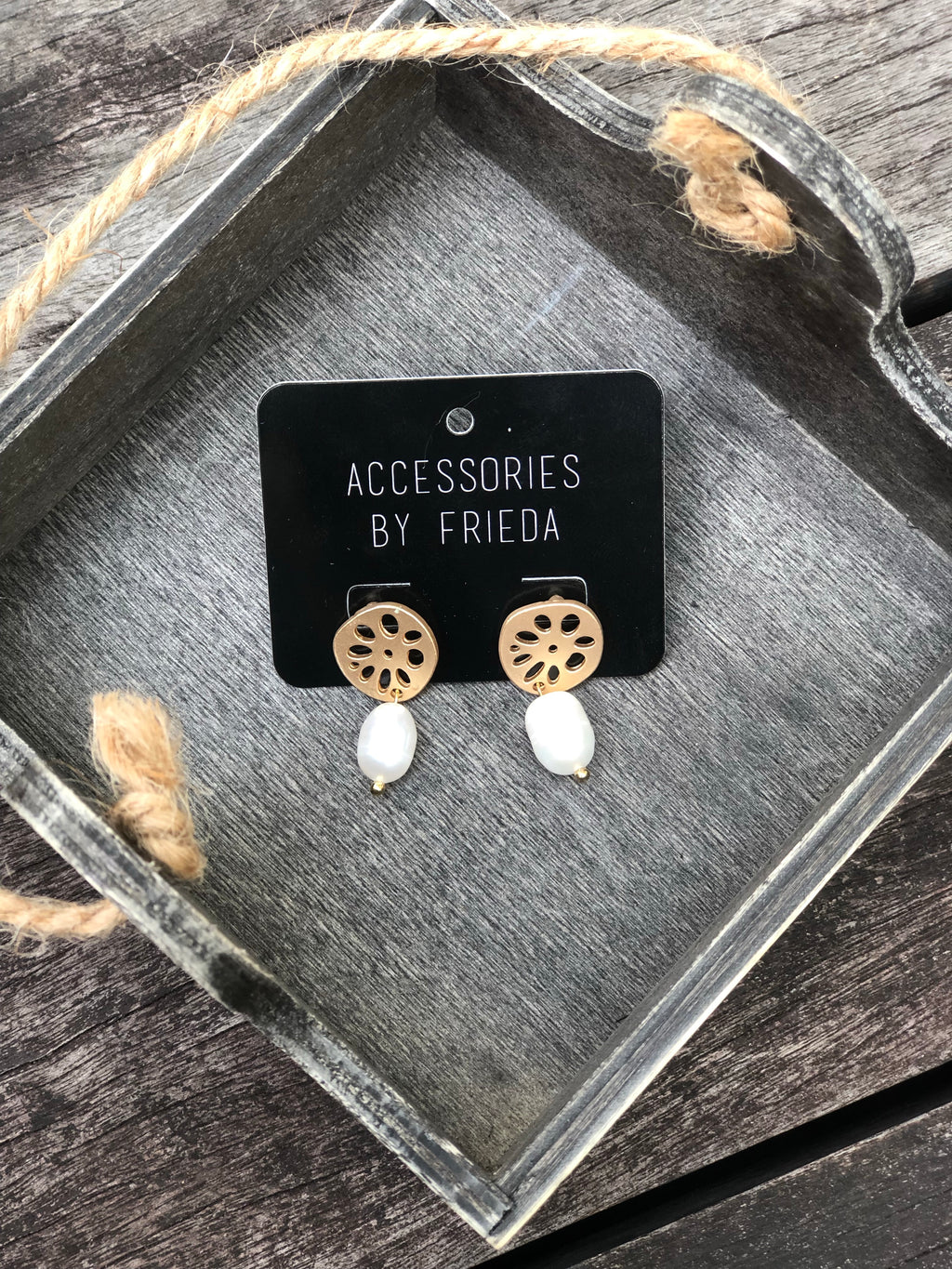 Celine Pearl Stud Earring Collection